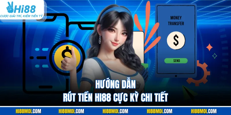 Hướng dẫn rút tiền HI88 cực kỳ chi tiết